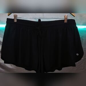 Black Mini Skort Women’s Drawstring Built In Shorts Boutique